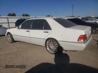 1995 Mercedes-Benz S with VIN WDBGA51E1SA247994, listed as a Copart auction lot 75966224 with 125,240 mi miles and Clean Title. Bid and sale history available at DreamBid. Image 2.