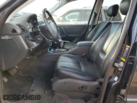 2001 Mercedes-Benz M-Class AMG with VIN 4JGAB74E01A242078, listed as a Copart auction lot 64102894 with 144,519 mi miles and Salvage Title. Bid and sale history available at carsss.com. Image 7.