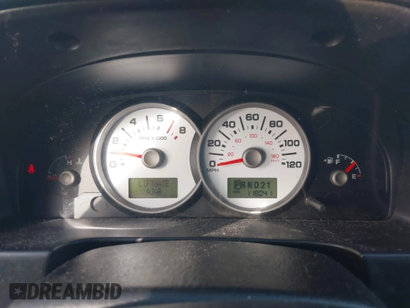 2005 Ford Escape Limited с VIN 1FMYU94125KA49934, выставлен на аукционе IAAI как лот 41735243 с пробегом 118 041 миль миль и . История ставок и продаж доступна на DreamBid. Изображение 7.
