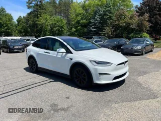 2022 Tesla Model X Plaid with VIN 7SAXCBE6XNF331503, listed as a Copart auction lot 47234835 with 19,144 mi miles and Clean Title. Bid and sale history available at DreamBid. Image 1.