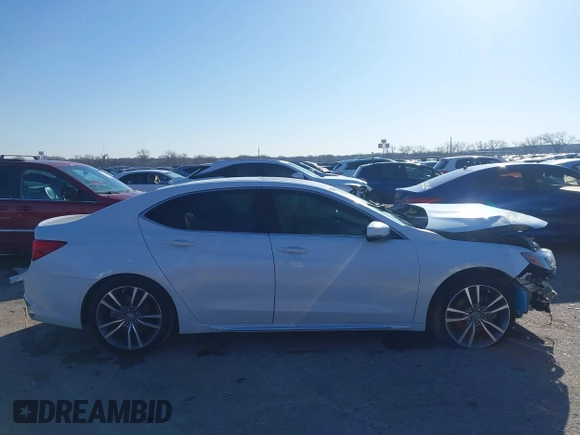 2020 Acura TLX w/Technology Pkg with VIN 19UUB2F45LA003249, listed as a IAAI auction lot 41730734 with 43,236 mi miles. Bid and sale history available at carsss.com. Image 13.