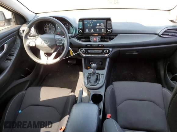 2018 Hyundai Elantra GT with VIN KMHH35LE0JU026795, listed as a Copart auction lot 69556104 with 109,830 mi miles and Salvage Title. Bid and sale history available at carsss.com. Image 8.