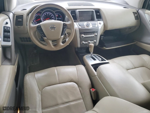 2012 Nissan Murano SL with VIN JN8AZ1MU8CW101614, listed as a Copart auction lot 45948485 with 128,066 mi miles and Salvage Title. Bid and sale history available at carsss.com. Image 8.