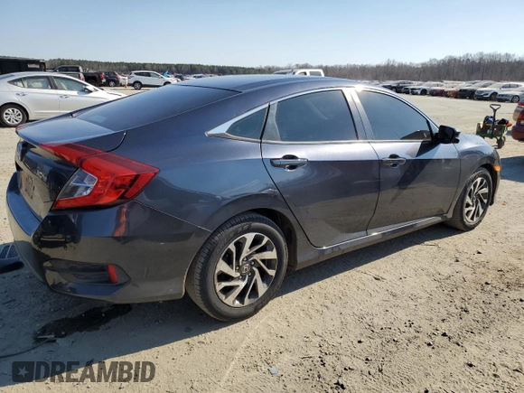 2016 Honda Civic Sedan EX with VIN 19XFC2F73GE088447, listed as a Copart auction lot 46857515 with 103,622 mi miles and Salvage Title. Bid and sale history available at carsss.com. Image 3.
