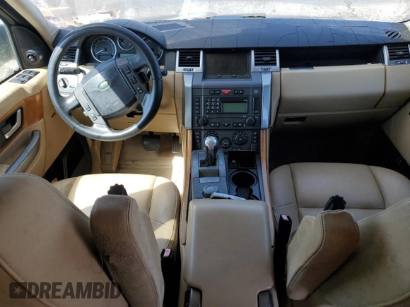 2006 Land Rover Range Rover Sport HSE with VIN SALSF25466A939289, listed as a Copart auction lot 51381535 with 134,474 mi miles and Clean Title. Bid and sale history available at DreamBid. Image 8.