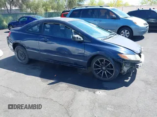 2008 Honda Civic Cpe LX with VIN 2HGFG11698H559120, listed as a IAAI auction lot 42142579 with 161,248 mi miles. Bid and sale history available at carsss.com. Image 1.