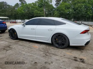 2019 Audi A7 Premium Plus with VIN WAUU2AF2XKN051406, listed as a Copart auction lot 55509024 with 49,844 mi miles and Salvage Title. Bid and sale history available at carsss.com. Image 2.
