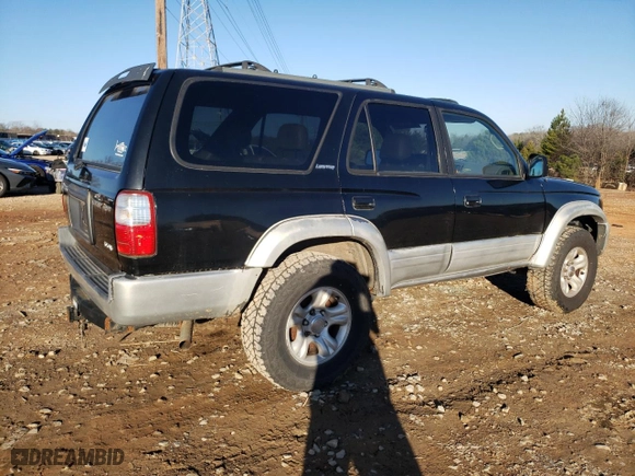 2001 Toyota 4Runner Limited with VIN JT3HN87R710336774, listed as a Copart auction lot 86921134 with 188,348 mi miles and Salvage Title. Bid and sale history available at carsss.com. Image 3.