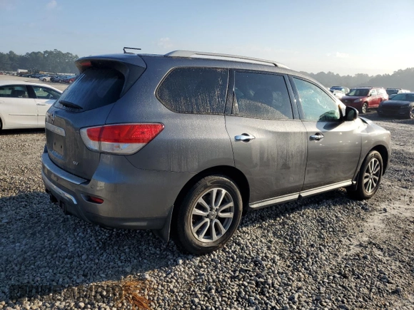 2016 Nissan Pathfinder SV with VIN 5N1AR2MN9GC624850, listed as a Copart auction lot 73777514 with 140,215 mi miles and Salvage title. Bid and sale history available at DreamBid. Image 3.