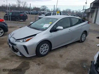 2019 Toyota Prius L Eco with VIN JTDKARFU4K3079789, listed as a IAAI auction lot 41897586 with 93,593 mi miles. Bid and sale history available at carsss.com. Image 16.
