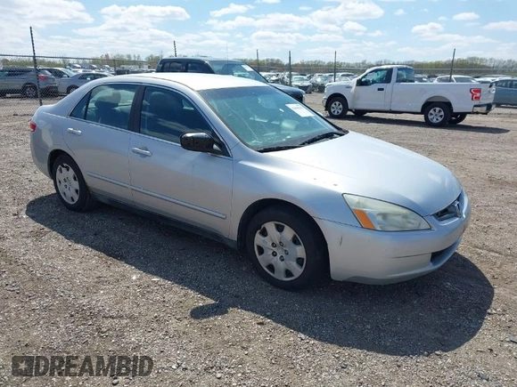 2003 Honda Accord LX z VIN 1HGCM66323A003455, wystawiony jako IAAI lot #42046363 z przebiegiem 223 298 mil mil oraz . Historia ofert i sprzedaży dostępna na DreamBid. Obrazek 1.