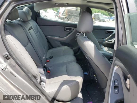 2013 Hyundai Elantra GLS with VIN 5NPDH4AE5DH199454, listed as a Copart auction lot 58515715 with 141,717 mi miles and Salvage title. Bid and sale history available at DreamBid. Image 10.