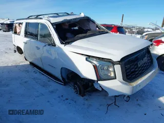 2018 GMC Yukon XL SLT with VIN 1GKS2GKC2JR203850, listed as a IAAI auction lot 41680804 with 1 mi miles. Bid and sale history available at carsss.com. Image 1.