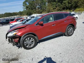 2015 Nissan Murano SV with VIN 5N1AZ2MG7FN212706, listed as a Copart auction lot 79974704 with 185,262 mi miles and Salvage Title. Bid and sale history available at carsss.com. Image 1.