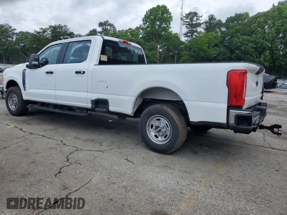 2024 Ford F-250 XL with VIN 1FT7W2AA2RED74951, listed as a Copart auction lot 48053505 with 14,104 mi miles and Salvage title. Bid and sale history available at DreamBid. Image 2.