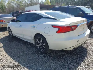 2016 Nissan Maxima 3.5 SV with VIN 1N4AA6APXGC402994, listed as a IAAI auction lot 41741709 with 96,681 mi miles. Bid and sale history available at carsss.com. Image 3.