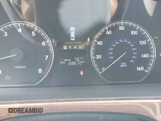 2013 Hyundai Equus Signature with VIN KMHGH4JH2DU059788, listed as a IAAI auction lot 42136278 with 68,672 mi miles and . Bid and sale history available at DreamBid. Image 7.