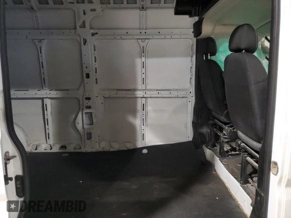 2024 Ram ProMaster Cargo Tradesman with VIN 3C6LRVDG8RE133348, listed as a Copart auction lot 43589995 with Not Provided miles and Salvage Title. Bid and sale history available at DreamBid. Image 11.