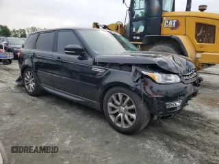 2014 Land Rover Range Rover Sport HSE with VIN SALWR2WF9EA502054, listed as a Copart auction lot 58497955 with 135,563 mi miles and Salvage title. Bid and sale history available at DreamBid. Image 4.