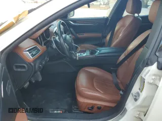 2014 Maserati Ghibli z VIN ZAM57XSA5E1081980, wystawiony jako Copart lot #53546905 z przebiegiem 60 019 mil mil oraz Tytuł czysty. Historia ofert i sprzedaży dostępna na DreamBid. Obrazek 7.