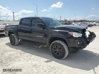 2021 Toyota Tacoma 2WD SR5 with VIN 5TFAZ5CN2MX100662, listed as a Copart auction lot 53911195 with 23,943 mi miles and Salvage Title. Bid and sale history available at carsss.com. Image 4.