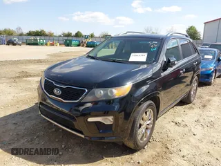 2011 Kia Sorento SX with VIN 5XYKW4A21BG160335, listed as a IAAI auction lot 41844704 with 242,375 mi miles. Bid and sale history available at carsss.com. Image 6.