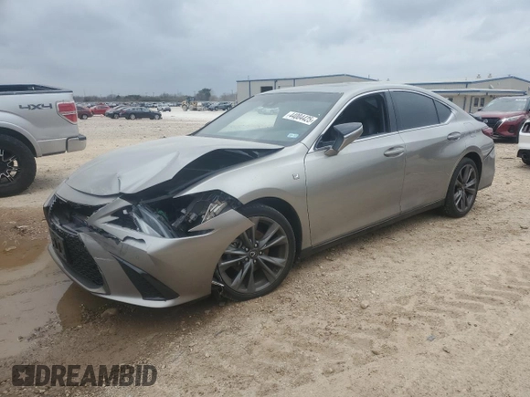 2021 Lexus ES with VIN 58AGZ1B19MU084872, listed as a Copart auction lot 44004425 with 65,257 mi miles and Salvage Title. Bid and sale history available at carsss.com. Image 1.
