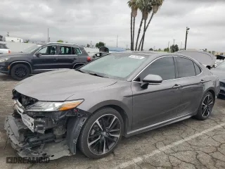 2019 Toyota Camry XSE with VIN 4T1B61HK5KU220194, listed as a Copart auction lot 53753995 with 54,663 mi miles and Salvage Title. Bid and sale history available at carsss.com. Image 1.