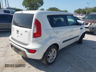 2012 Kia Soul + with VIN KNDJT2A66C7446935, listed as a IAAI auction lot 42093428 with 122,917 mi miles and . Bid and sale history available at DreamBid. Image 4.