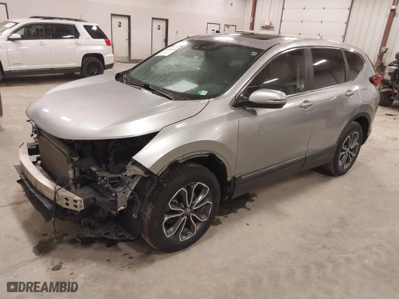 2021 Honda CR-V EX-L with VIN 5J6RW2H88ML014707, listed as a IAAI auction lot 41890669 with 197,010 mi miles. Bid and sale history available at carsss.com. Image 18.