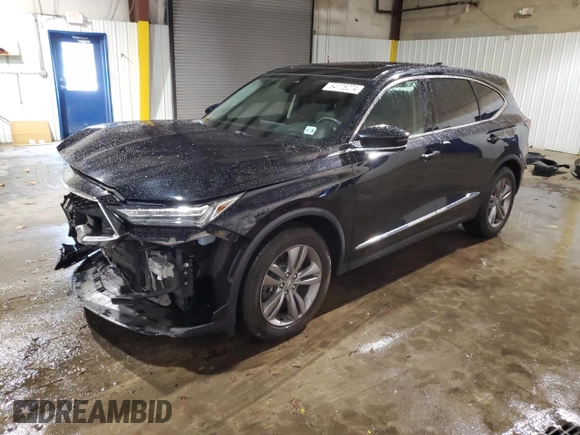 2022 Acura MDX with VIN 5J8YE1H34NL002818, listed as a Copart auction lot 84178274 with 54,213 mi miles and Salvage Title. Bid and sale history available at carsss.com. Image 1.