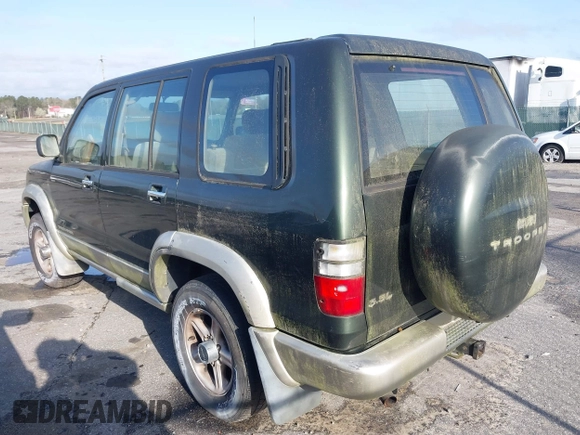 2000 Isuzu Trooper S z VIN JACDS58X9Y7J08094, wystawiony jako IAAI lot #41818546 z przebiegiem 154 927 mil mil oraz . Historia ofert i sprzedaży dostępna na DreamBid. Obrazek 15.