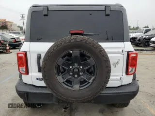 2024 Ford Bronco Black Diamond with VIN 1FMDE1AH5RLA52051, listed as a Copart auction lot 76026064 with 3,198 mi miles and Salvage Title. Bid and sale history available at DreamBid. Image 6.