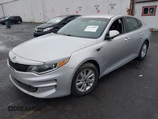 2017 Kia Optima LX with VIN KNAGT4L3XH5162197, listed as a IAAI auction lot 41754002 with 77,141 mi miles. Bid and sale history available at carsss.com. Image 16.