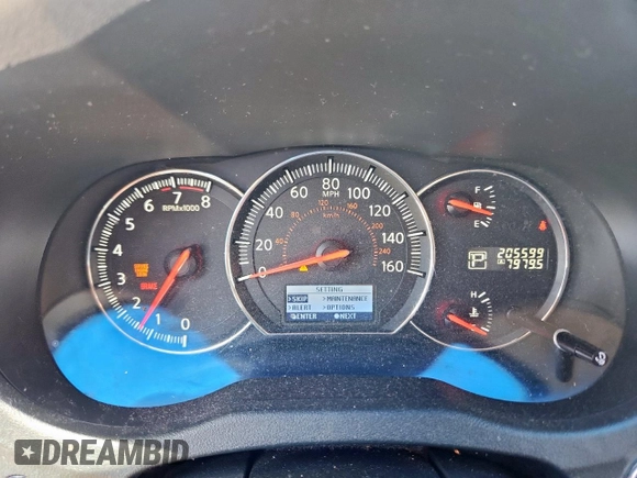 2014 Nissan Maxima SV with VIN 1N4AA5AP7EC460391, listed as a Copart auction lot 59004355 with 205,599 mi miles and Salvage title. Bid and sale history available at DreamBid. Image 9.
