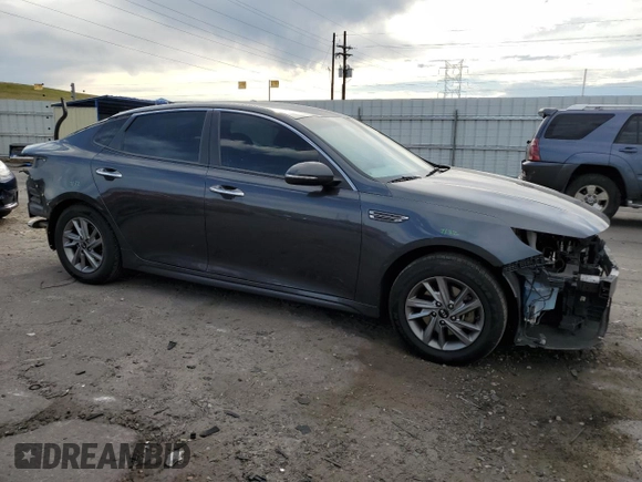 2019 Kia Optima LX with VIN 5XXGT4L38KG290749, listed as a Copart auction lot 63119405 with 96,133 mi miles and Salvage title. Bid and sale history available at DreamBid. Image 4.