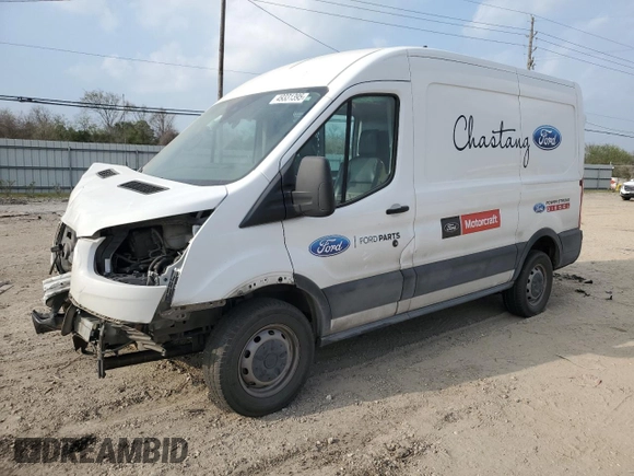 2020 Ford Transit Cargo with VIN 1FTBR1C81LKA03746, listed as a Copart auction lot 49331395 with Not provided miles and Salvage title. Bid and sale history available at DreamBid. Image 1.