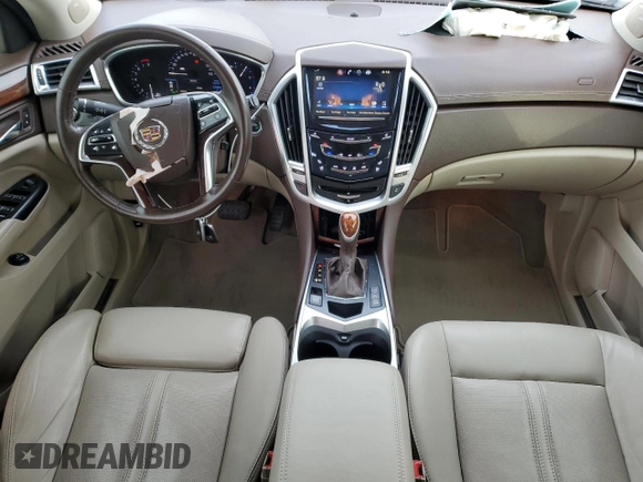 2016 Cadillac SRX Premium Collection with VIN 3GYFNDE37GS550329, listed as a Copart auction lot 80622514 with 77,910 mi miles and Salvage title. Bid and sale history available at DreamBid. Image 8.