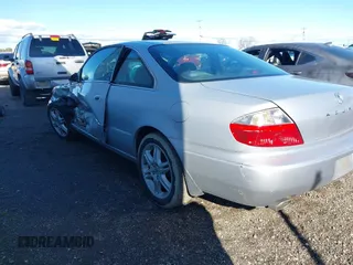 2003 Acura CL Type S with VIN 19UYA42633A006772, listed as a IAAI auction lot 41514938 with 123,435 mi miles. Bid and sale history available at carsss.com. Image 3.