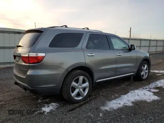 2011 Dodge Durango Citadel with VIN 1D4RE5GG7BC599329, listed as a Copart auction lot 83590254 with 175,666 mi miles and Salvage Title. Bid and sale history available at carsss.com. Image 3.