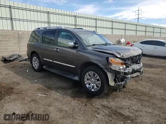 2015 Nissan Armada Platinum z VIN 5N1AA0NC6FN602610, wystawiony jako Copart lot #69121314 z przebiegiem 117 166 mil mil oraz Szkoda całkowita • Salvage title. Historia ofert i sprzedaży dostępna na DreamBid. Obrazek 12.