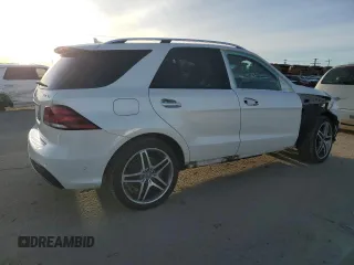2018 Mercedes-Benz GLE 43 AMG with VIN 4JGDA6EB3JB055149, listed as a Copart auction lot 88094385 with 34,840 mi miles and Salvage Title. Bid and sale history available at DreamBid. Image 3.