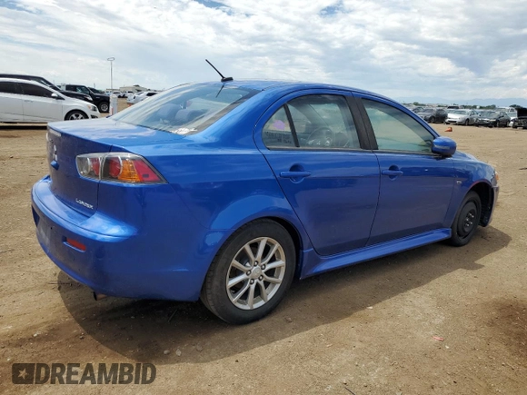 2016 Mitsubishi Lancer ES with VIN JA32U2FU1GU001453, listed as a Copart auction lot 61514234 with 139,540 mi miles and Clean Title. Bid and sale history available at carsss.com. Image 3.