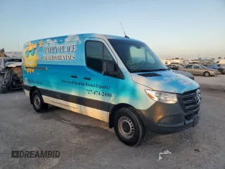 2023 Mercedes-Benz Sprinter Cargo with VIN W1Y70BGY2PT158365, listed as a Copart auction lot 76782644 with Not Provided miles and Non Repairable. Bid and sale history available at DreamBid. Image 4.