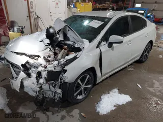 2019 Subaru Impreza Premium with VIN 4S3GKAD63K3612319, listed as a IAAI auction lot 41608265 with 120,000 mi miles. Bid and sale history available at carsss.com. Image 2.