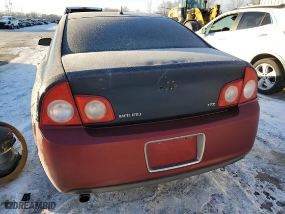 2008 Chevrolet Malibu LTZ with VIN 1G1ZK57B88F210448, listed as a Copart auction lot 88550645 with 218,152 mi miles and Salvage Title. Bid and sale history available at carsss.com. Image 6.