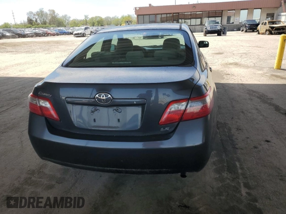 2008 Toyota Camry LE with VIN 4T1BE46K58U768308, listed as a Copart auction lot 54830135 with 242,687 mi miles and Clean Title. Bid and sale history available at carsss.com. Image 6.
