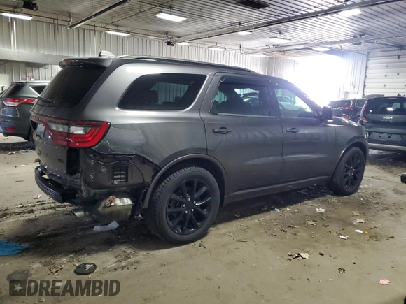 2017 Dodge Durango R/T with VIN 1C4SDJCT9HC657219, listed as a Copart auction lot 50644125 with 58,772 mi miles and Non Repairable. Bid and sale history available at DreamBid. Image 3.