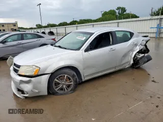2010 Dodge Avenger SXT with VIN 1B3CC4FBXAN144486, listed as a Copart auction lot 60436005 with 194,259 mi miles and Salvage title. Bid and sale history available at DreamBid. Image 1.