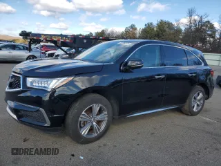 2020 Acura MDX with VIN 5J8YD4H33LL031454, listed as a Copart auction lot 45298875 with 18,627 mi miles and Salvage Title. Bid and sale history available at carsss.com. Image 1.